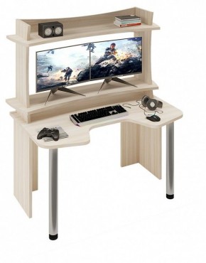 Стол компьютерный Домино Lite СКЛ-Игр140+НКИЛ140ВЛ в Можге - mozhga.mebel24.online | фото 2