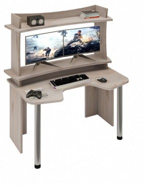 Стол компьютерный Домино Lite СКЛ-Игр140+НКИЛ140ВЛ в Можге - mozhga.mebel24.online | фото 2
