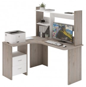 Стол компьютерный Домино Lite СКЛ-Угл130+НКЛ-130 в Можге - mozhga.mebel24.online | фото 2