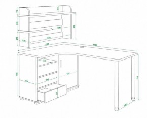 Стол компьютерный Домино СР-145М в Можге - mozhga.mebel24.online | фото 5