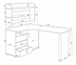 Стол компьютерный Домино СР-145М в Можге - mozhga.mebel24.online | фото 5