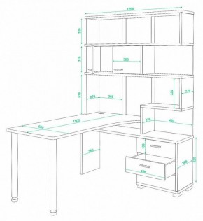 Стол компьютерный Домино СР-420/150 в Можге - mozhga.mebel24.online | фото 2