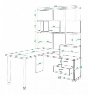 Стол компьютерный Домино СР-420130 в Можге - mozhga.mebel24.online | фото 4