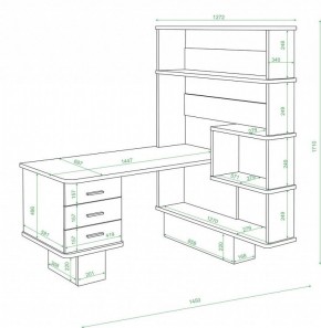 Стол компьютерный Домино СР-520 в Можге - mozhga.mebel24.online | фото 2