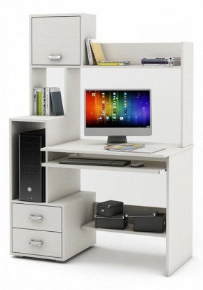 Стол компьютерный Имидж-40 (Белый) в Можге - mozhga.mebel24.online | фото