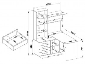Стол компьютерный КСТ-14.1Л в Можге - mozhga.mebel24.online | фото 4