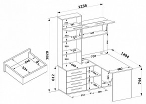 Стол компьютерный КСТ-14П в Можге - mozhga.mebel24.online | фото 8