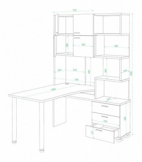 Стол компьютерный Латте СР-500М190 в Можге - mozhga.mebel24.online | фото 3
