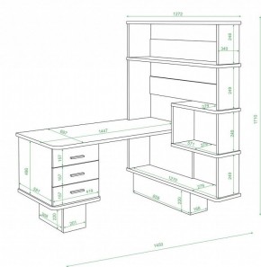 Стол компьютерный СР-520 в Можге - mozhga.mebel24.online | фото 2