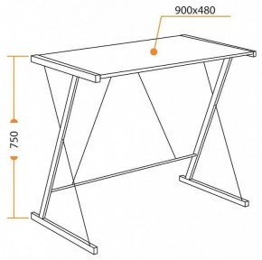 Стол компьютерный WD-09 в Можге - mozhga.mebel24.online | фото 6