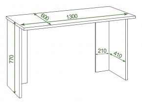 Стол офисный Домино Lite СКЛ-Прям130Р в Можге - mozhga.mebel24.online | фото 2