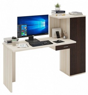 Стол письменный Домино Lite СКЛ-ПРЯМ130+ШК в Можге - mozhga.mebel24.online | фото 2