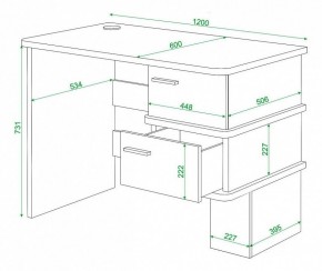 Стол письменный Домино СД-15С в Можге - mozhga.mebel24.online | фото 4