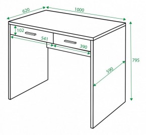 Стол письменный Домино СП-22С в Можге - mozhga.mebel24.online | фото 3