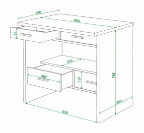 Стол письменный Живой дизайн СК-12 в Можге - mozhga.mebel24.online | фото 2