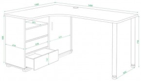 Стол письменный СР-145СМ в Можге - mozhga.mebel24.online | фото 2