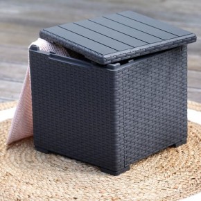 Стол с функцией хранения Виго (Vigo storage box) графит в Можге - mozhga.mebel24.online | фото 1