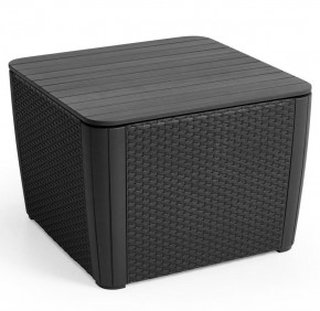 Стол-сундук Лузон Плюс (Luzon Plus Flat Wicker), графит в Можге - mozhga.mebel24.online | фото 3