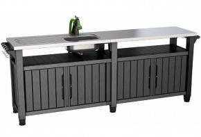 Столик для барбекю 415 Л (Unity Chef 415 L) графит в Можге - mozhga.mebel24.online | фото 3