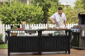 Столик для барбекю 415 Л (Unity Chef 415 L) графит в Можге - mozhga.mebel24.online | фото 4