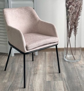 Стул АЛИСТЕР, цвет RAIN 2 какао велюр / черный каркас М-City в Можге - mozhga.mebel24.online | фото 3