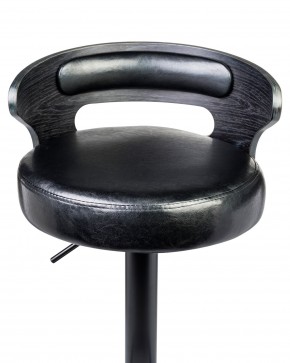 Стул барный DOBRIN FRED BLACK, чёрное дерево, чёрный в Можге - mozhga.mebel24.online | фото 5