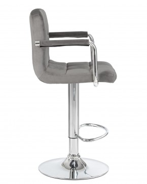 Стул барный DOBRIN KRUGER ARM, серый велюр (MJ9-75) в Можге - mozhga.mebel24.online | фото 3