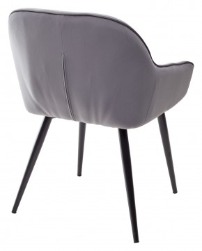 Стул BREEZE BLUVEL-14 GREY, велюр / черный каркас М-City в Можге - mozhga.mebel24.online | фото 2