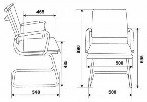 Стул Бюрократ CH-993-LOW-V/M01 в Можге - mozhga.mebel24.online | фото 5