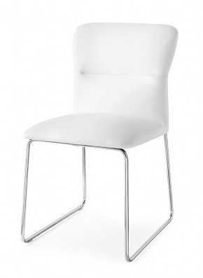 Стул FRIDA CB/1806-SK  MT.P77 CHROMED/  SKUBA S92 OPTIC WHITE в Можге - mozhga.mebel24.online | фото 1