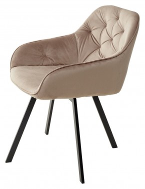 Стул GALE 360 град. поворот. BLUVEL-40 BEIGE, велюр/ черный каркас, М-City в Можге - mozhga.mebel24.online | фото 5
