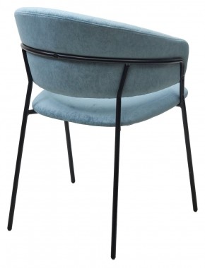 Стул ГЕММА, цвет RAIN 7 breeze, велюр / черный каркас М-City в Можге - mozhga.mebel24.online | фото 5