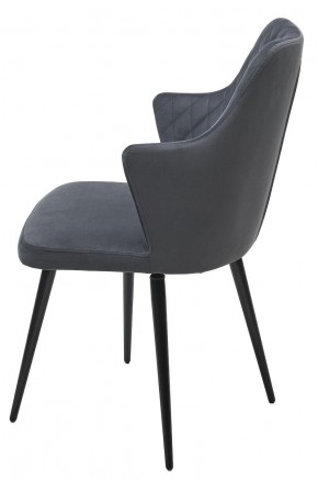 Стул HERMAN 360 град. BM-3 ТЕМНО-СЕРЫЙ, велюр / черный каркас М-City в Можге - mozhga.mebel24.online | фото 6