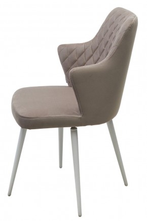 Стул HERMAN 360 град. ЛАТТЕ #25, велюр / белый каркас М-City в Можге - mozhga.mebel24.online | фото 6