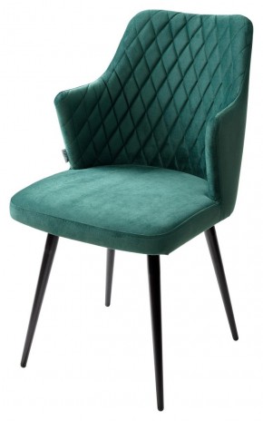 Стул HERMAN 360 град. ЗЕЛЕНЫЙ #19, велюр / черный каркас М-City в Можге - mozhga.mebel24.online | фото 1