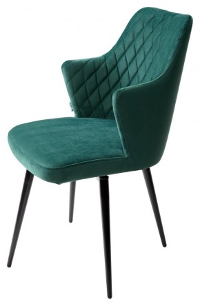 Стул HERMAN 360 град. ЗЕЛЕНЫЙ #19, велюр / черный каркас М-City в Можге - mozhga.mebel24.online | фото 5