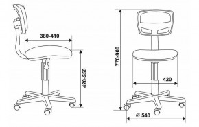 Стул компьютерный Бюрократ CH-299NX/15-21 черный в Можге - mozhga.mebel24.online | фото