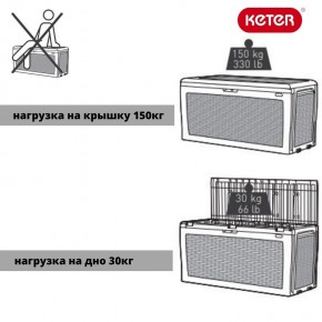 Сундук Samoa Rattan Box 270 L в Можге - mozhga.mebel24.online | фото 5