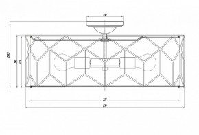 Светильник на штанге Maytoni Messina H223-PL-05-G в Можге - mozhga.mebel24.online | фото 2