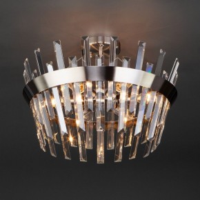 Светильник на штанге TK Lighting Steccato 10111/5 сатин-никель/прозрачный хрусталь Strotskis в Можге - mozhga.mebel24.online | фото 3