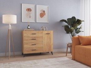 СВЕТЛАНА LOFT Комод-тумба  (дуб золотой) в Можге - mozhga.mebel24.online | фото 3
