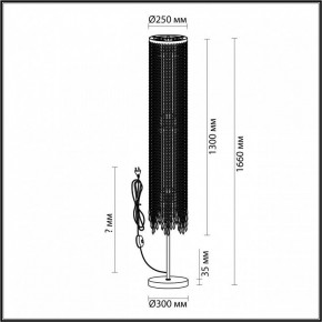 Торшер Odeon Light Chokka 5028/3F в Можге - mozhga.mebel24.online | фото 4