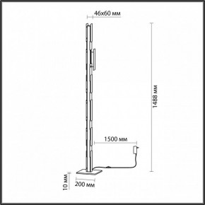 Торшер Odeon Light Fierro 4991/36FL в Можге - mozhga.mebel24.online | фото 4