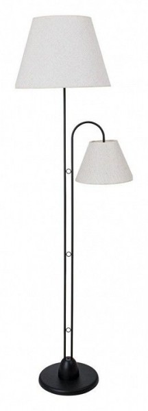 Торшер с подсветкой Arte Lamp Alea A5068PN-2BK в Можге - mozhga.mebel24.online | фото