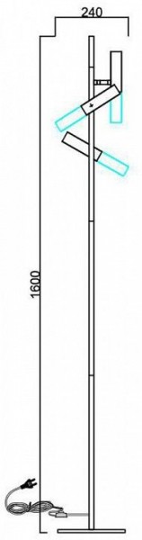 Торшер ST-Luce Eclip SL1236.405.03 в Можге - mozhga.mebel24.online | фото 5