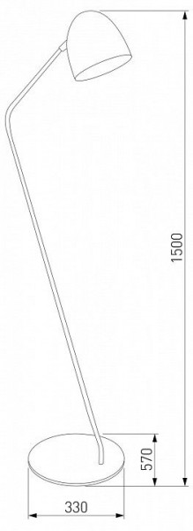 Торшер TK Lighting Soho 5037 Soho Black в Можге - mozhga.mebel24.online | фото 2