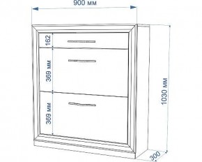 Тумба для обуви Нобиле ОБВ-90 в Можге - mozhga.mebel24.online | фото 4