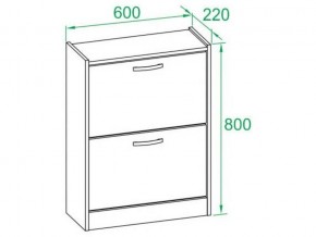 Тумба для обуви ТО-22 в Можге - mozhga.mebel24.online | фото 3