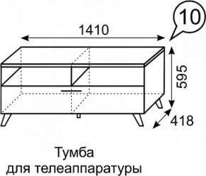 Тумба для ТВ София 10 в Можге - mozhga.mebel24.online | фото 3