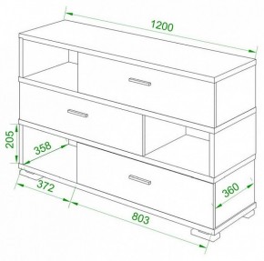 Тумба комбинированная Домино СБ-40/3-ПВК в Можге - mozhga.mebel24.online | фото 2